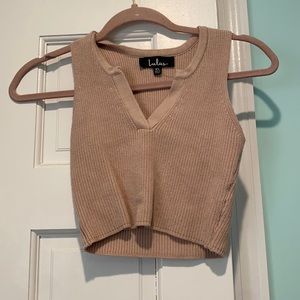 Beige top